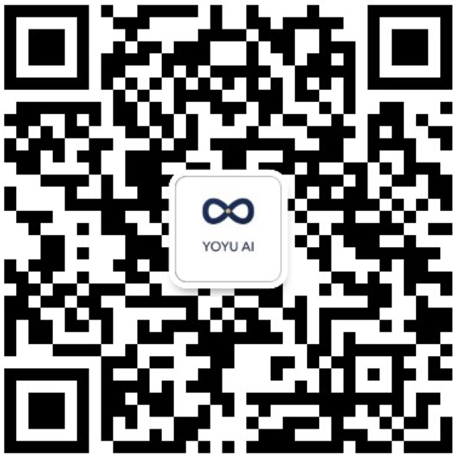 有余知客公众号二维码